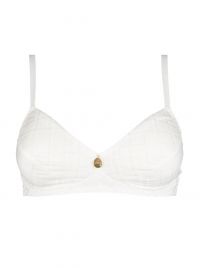 Belle Des Neiges non-wired bra, pearl