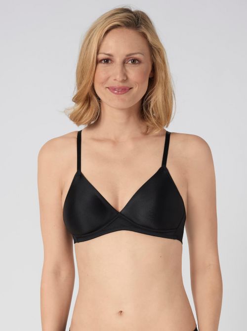 Soft Sensation P padded non-wired bra, black TRIUMPH