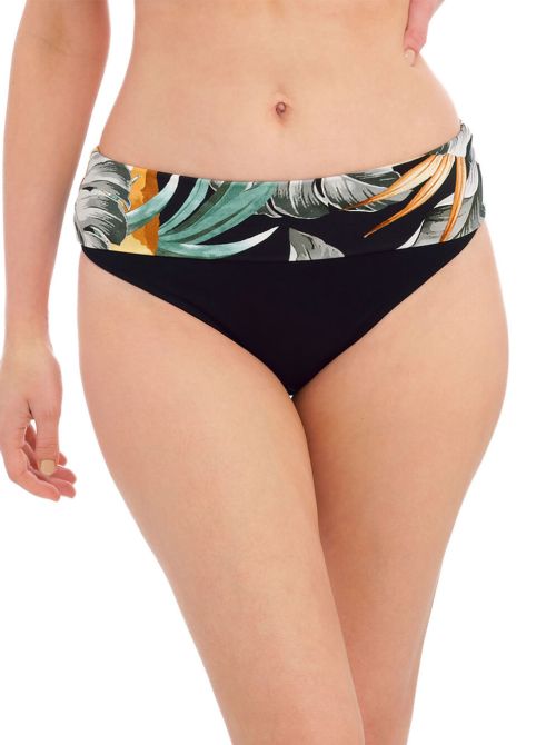 Bamboo Grove Jet High waist bikini bottoms FANTASIE SWIM