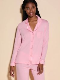Bella  pajamas Long-sleeved , jaipur pink