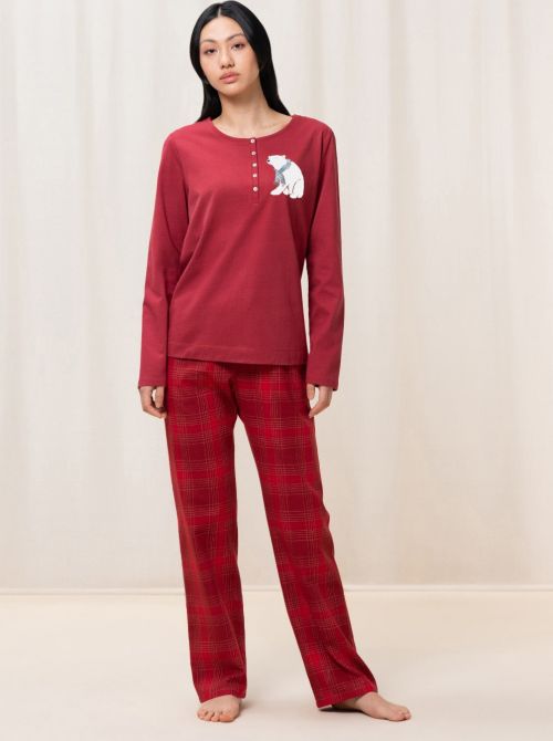 Woman's pajamas Character, red