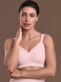 Jill non-wired bra, pink