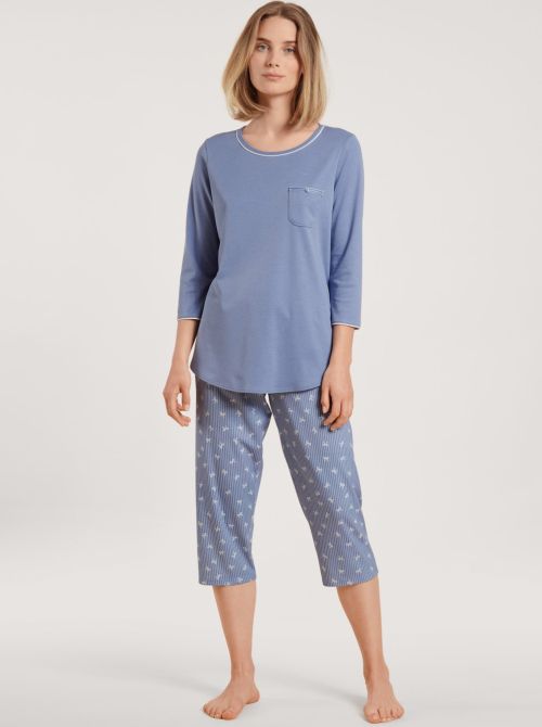 Sweet dreams with ¾ trousers and short sleeves CALIDA