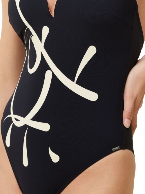 Flex Smart Summer OP one-piece swimsuit, black