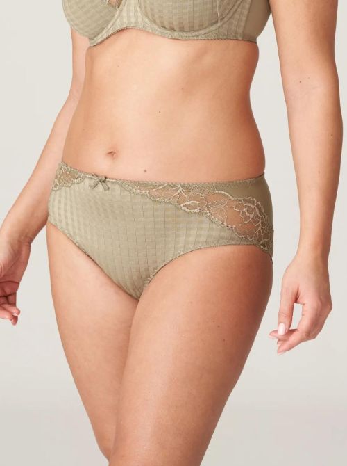 Madison High waisted briefs, golden olive
