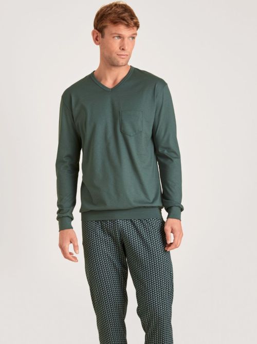 Relax Imprint pyjamas with cuff CALIDA