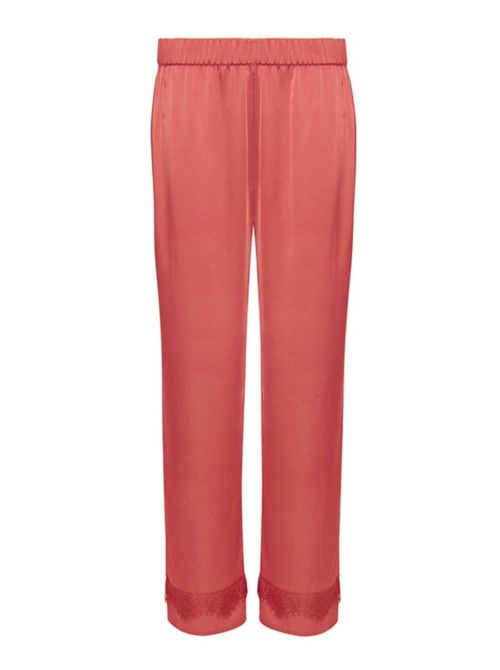 Satin Secrets trousers, pink