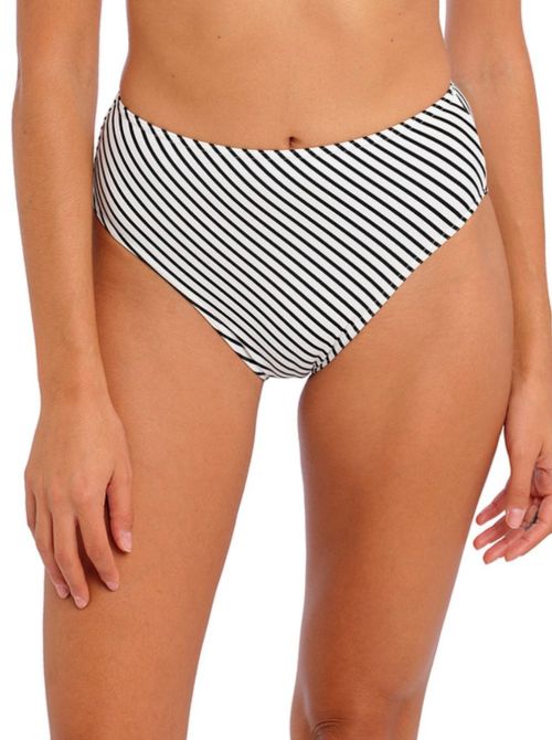 Jewel Cove Slip per bikini, bianco e nero FREYA SWIM