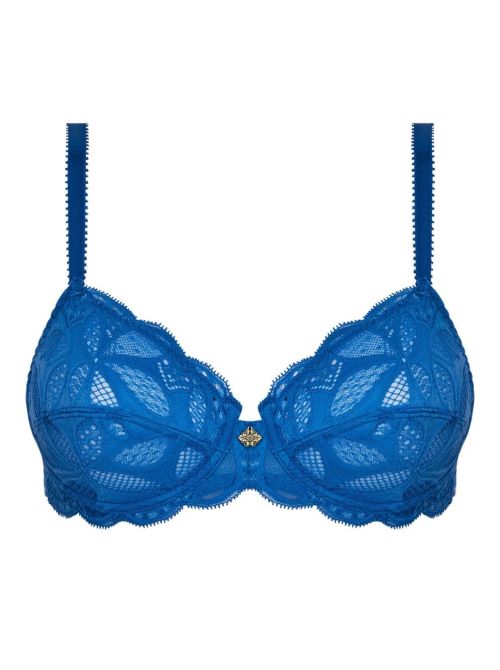 Stricto Sensuelle Seduction wired bra, cobalt ANTIGEL