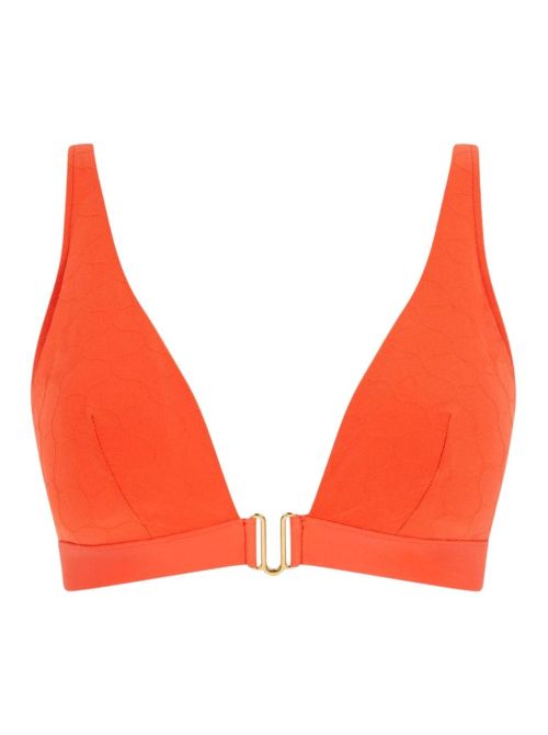 Glow top per bikini, arancio