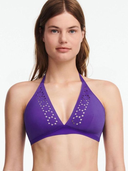 Pure Solar bikini bra, violet CHANTELLE