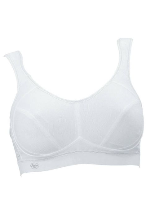 5527 sport bra, white