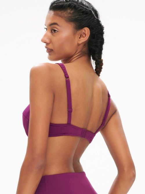 Hoya wired triangle bra, violet SIMONE PERELE BEACHWEAR