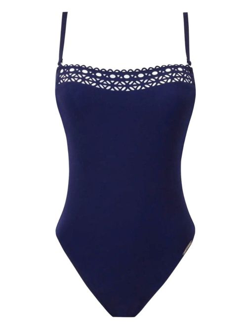 Ajourage Couture bandeau swimsuit, marina couture LISE CHARMEL