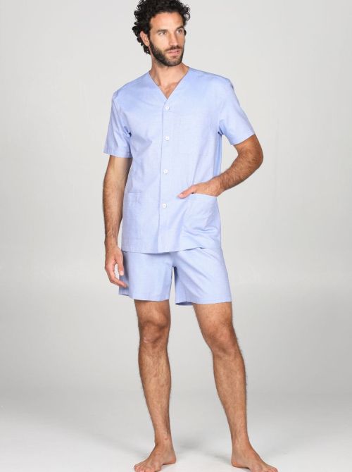 Fiuggi Classic short popeline pyjamas