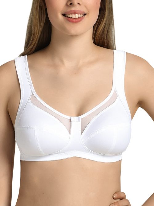 5459 Clara non-wire bra, white