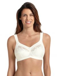 5349X Safina Embroidered Wire-free Mastectomy Bra, crystal
