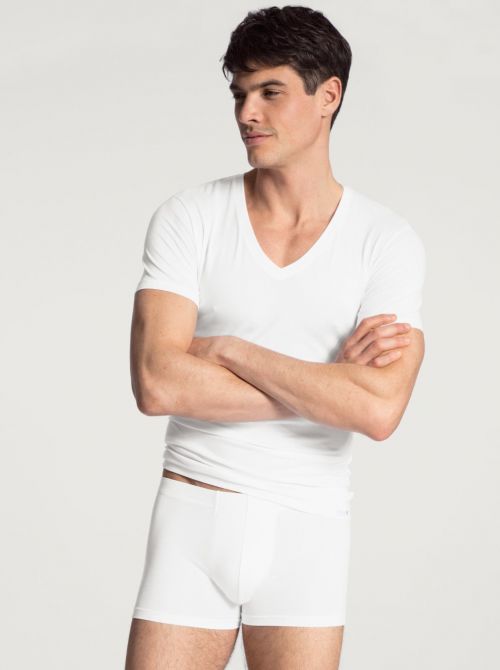 14317 Evolution T-Shirt cotone ultra fine, bianco