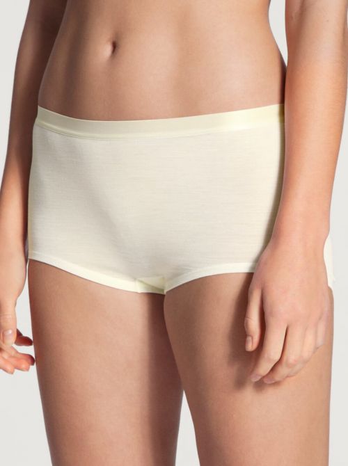 24435 True Confidence wool and silk briefs, natural CALIDA