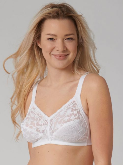 Delicate Doreen N non-wired bra, white
