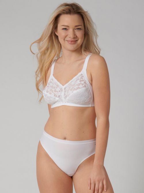 Delicate Doreen N non-wired bra, white