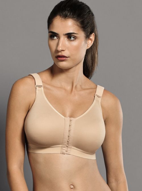 5523 front closure - non-wired bra, desert ANITA ACTIVE