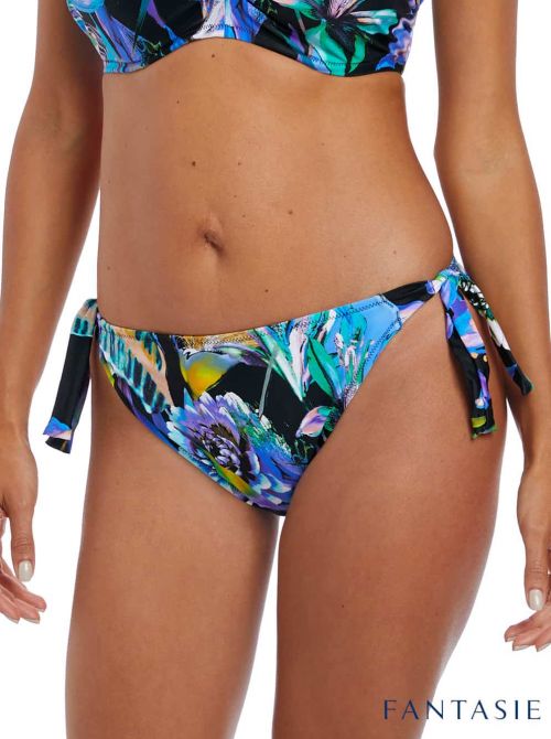 Paradise Bay Slip con laccetti laterali per bikini ,aqua multi FANTASIE SWIM