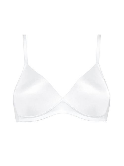 Soft Sensation P padded non-wired bra, white TRIUMPH