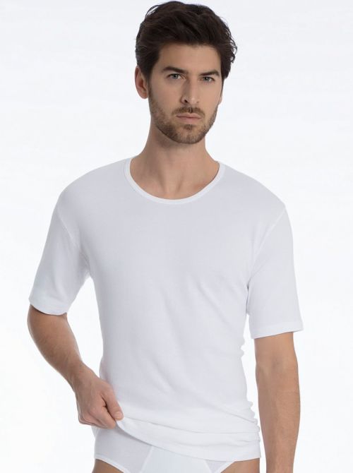 Classic Cotton 1:1 T-Shirt, bianco