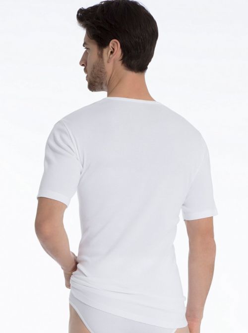 Classic Cotton 1:1 T-Shirt, bianco