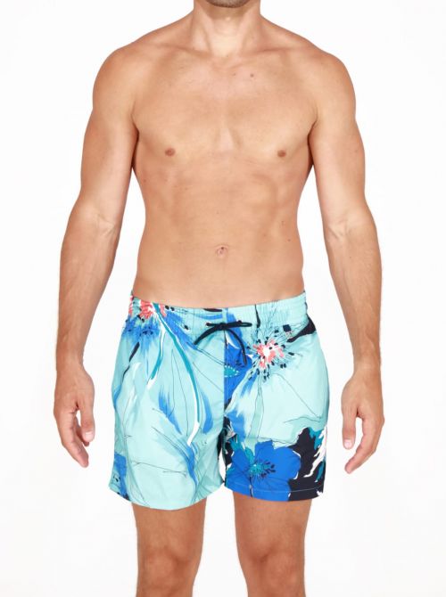 Aqua beach shorts