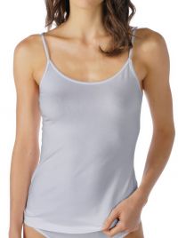 Cotton Pure Top with thin straps, grey