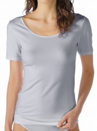Cotton Pure short sleeve t-shirt, melange gray