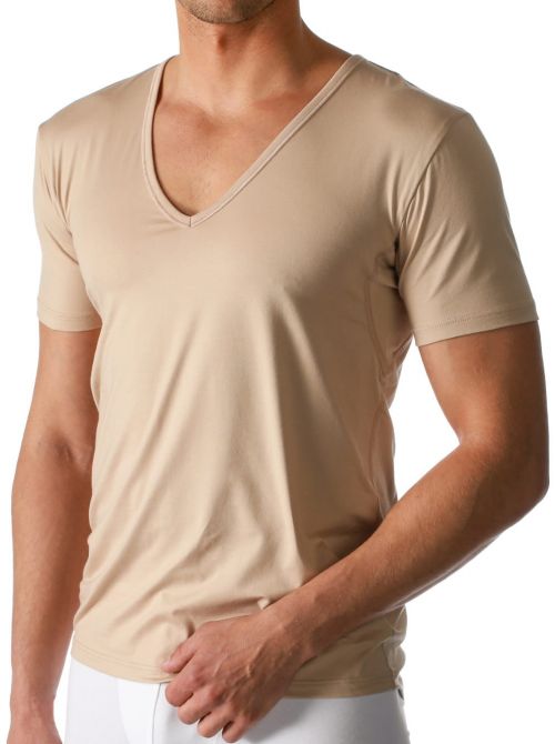 Dry cotton undershirt, nude MEY