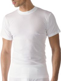 Casual Cotton Olympia half sleeve shirt, white