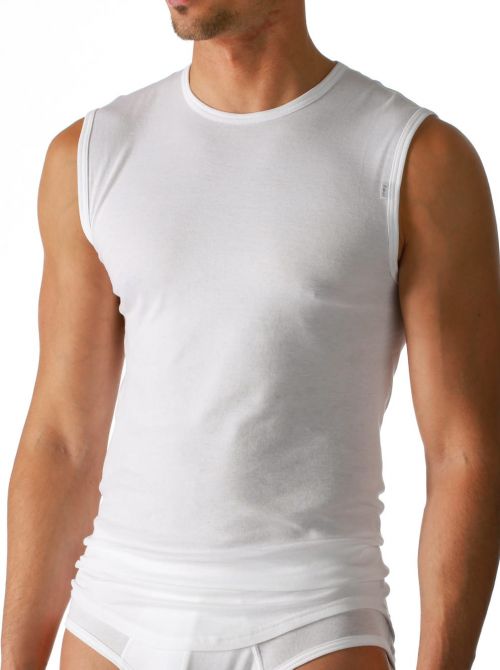 Noblesse men's vest, white