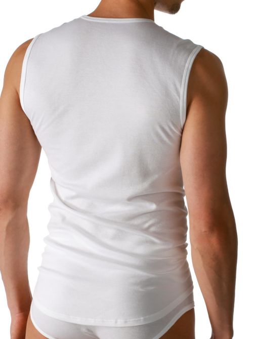 Noblesse men's vest, white