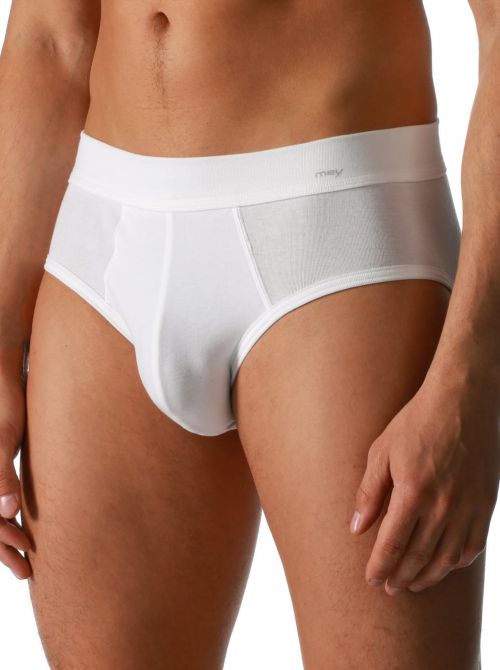 Noblesse men's briefs with elastic waistband, white MEY