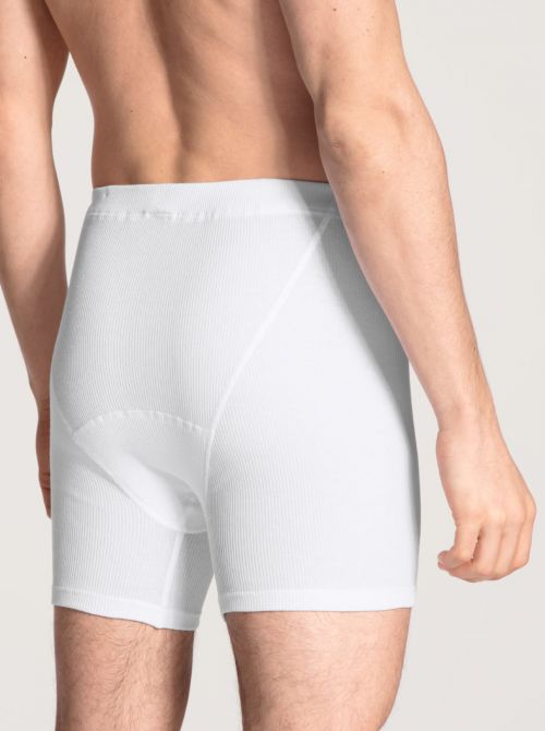 20710 Cotton 2: 2 Boxer brief with opening, white