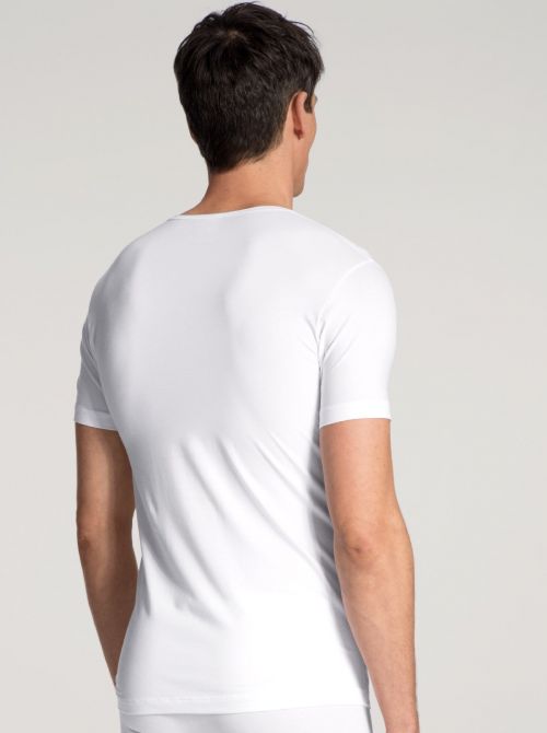Focus V-shirt, bianco