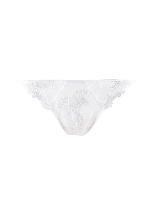 Dressing Floral Sexy thong, white LISE CHARMEL
