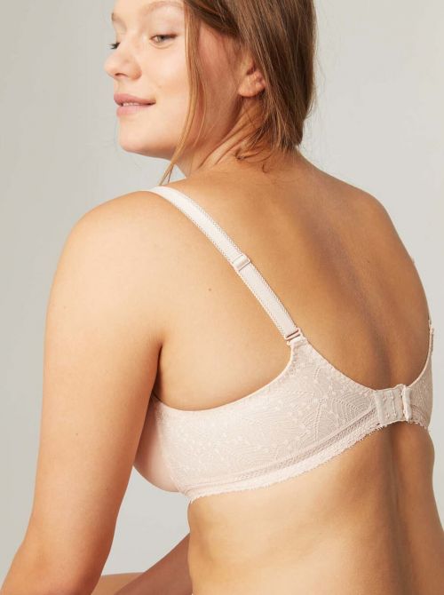 Comete Underwired padded bra  pinky sand