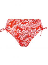 La Bandana drawstring bikini bottom, rouge