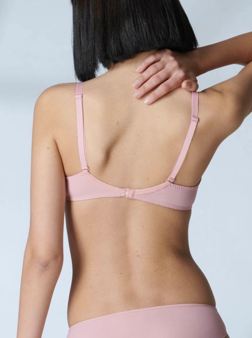 Saga bra with underwire, verona pink