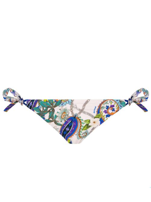 Odyssee Cashmer  bikini bottoms with laces,bleu cashmer LISE CHARMEL