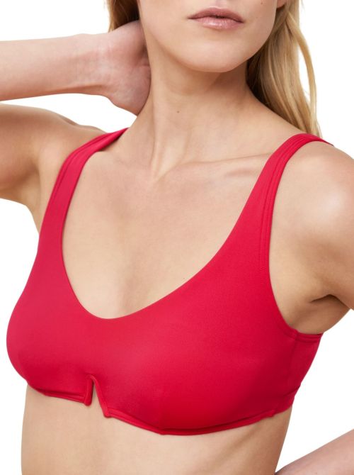 Flex Smart Summer P bikini top, red