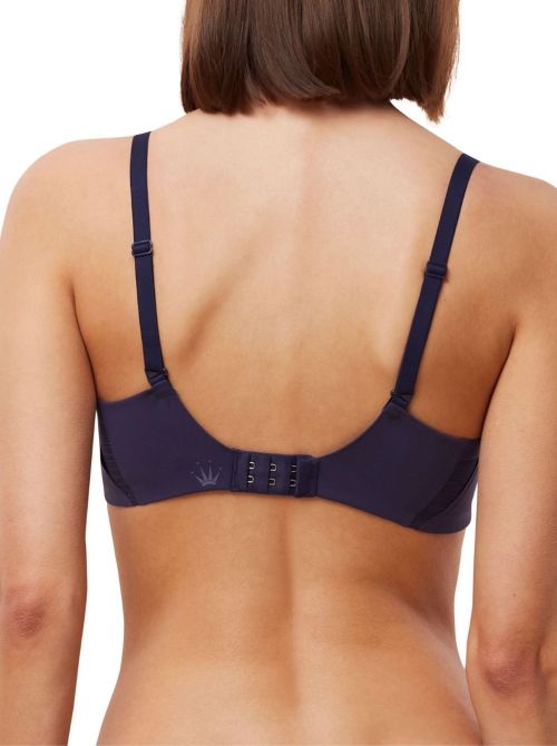 Flex Smart P non-wired bra with padding, blue