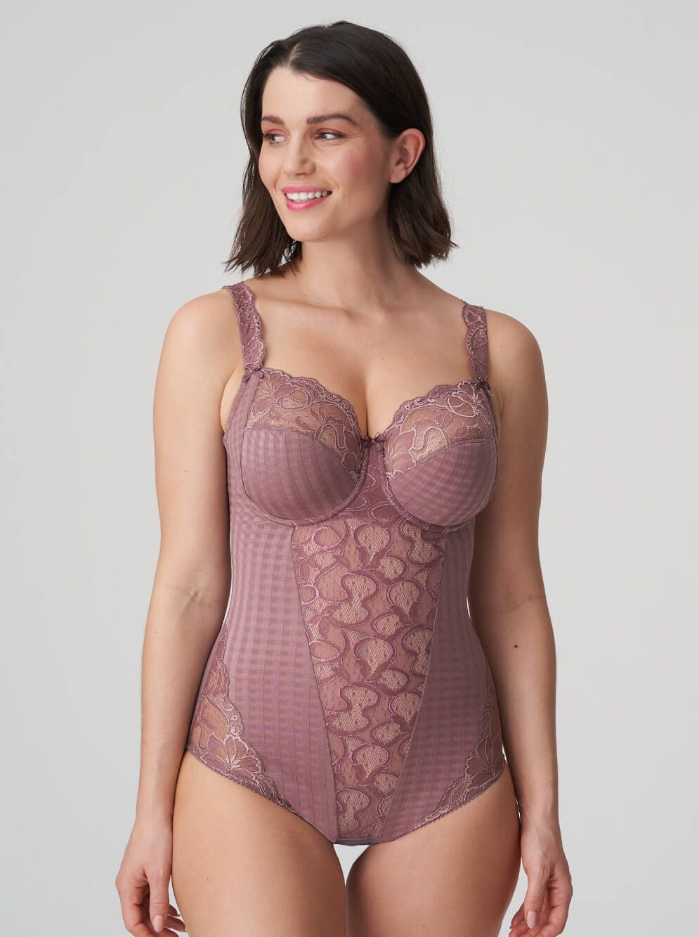 PrimaDonna MADISON Satin Taupe non padded full cup seamless