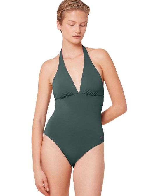 Free Smart swimsuit, smoky green e fuxia TRIUMPH BEACHWEAR