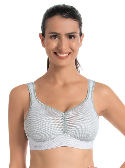 Anita Active Sports Bra 5544 Non Wired Air Control DeltaPad- Pink  Anthracite 